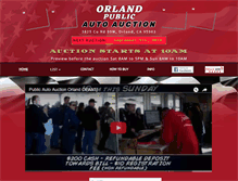 Tablet Screenshot of orlandpublicautoauction.com